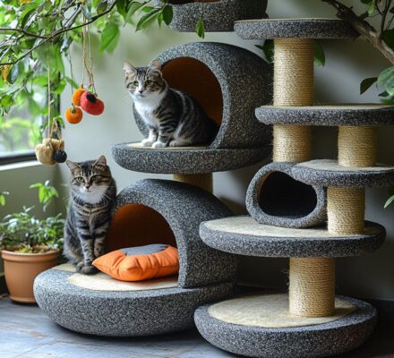 DIY : fabriquez vous-même un arbre à chat personnalisé pour votre compagnon