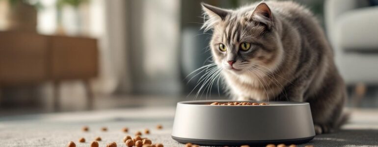 Distributeur malin de croquettes pour chat : comment optimiser l’alimentation féline