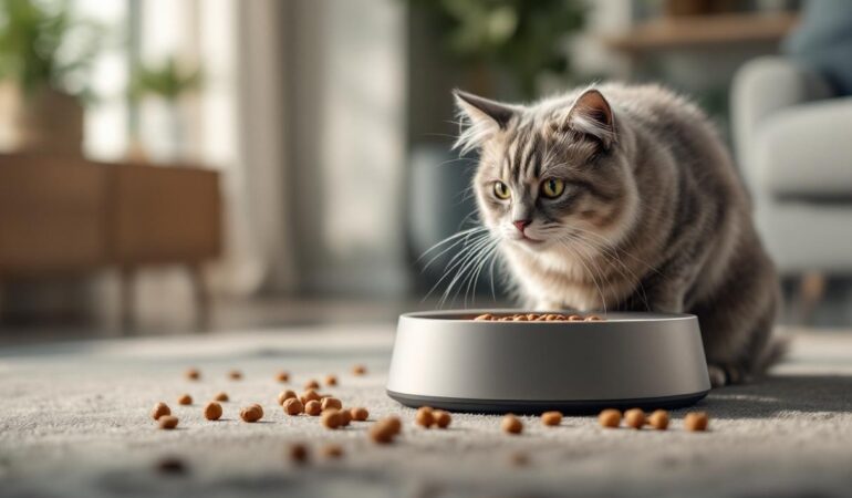 Distributeur malin de croquettes pour chat : comment optimiser l’alimentation féline