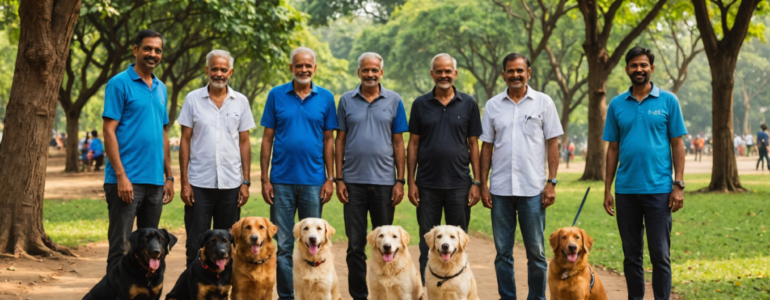 Balades avec chien et parcs ombragés à Mumbai