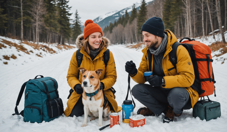 Voyager avec un chien par temps froid : check-list Voyager avec un chien par temps froid : check-list