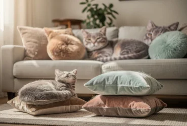 Les différents types de coussins pour chat : lequel conviendra le mieux à votre félin ?
