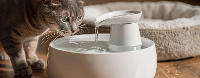 Fontaine à eau pour chat : le secret d’une hydratation optimale et de chats en pleine forme