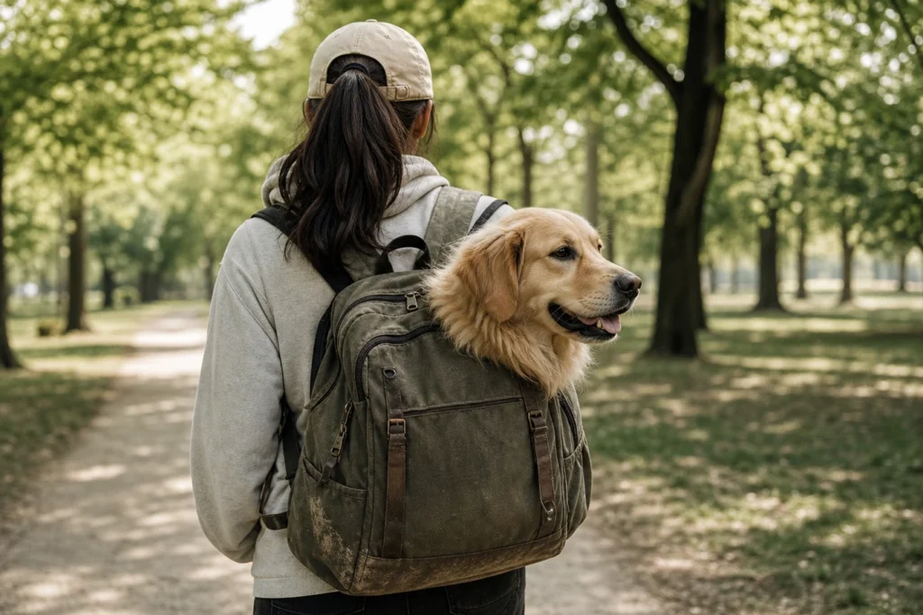 Voyager sereinement avec son animal : pourquoi adopter le sac à dos ?