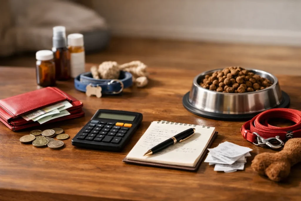 Le budget annuel d’un grand chien se calcule en cinq postes