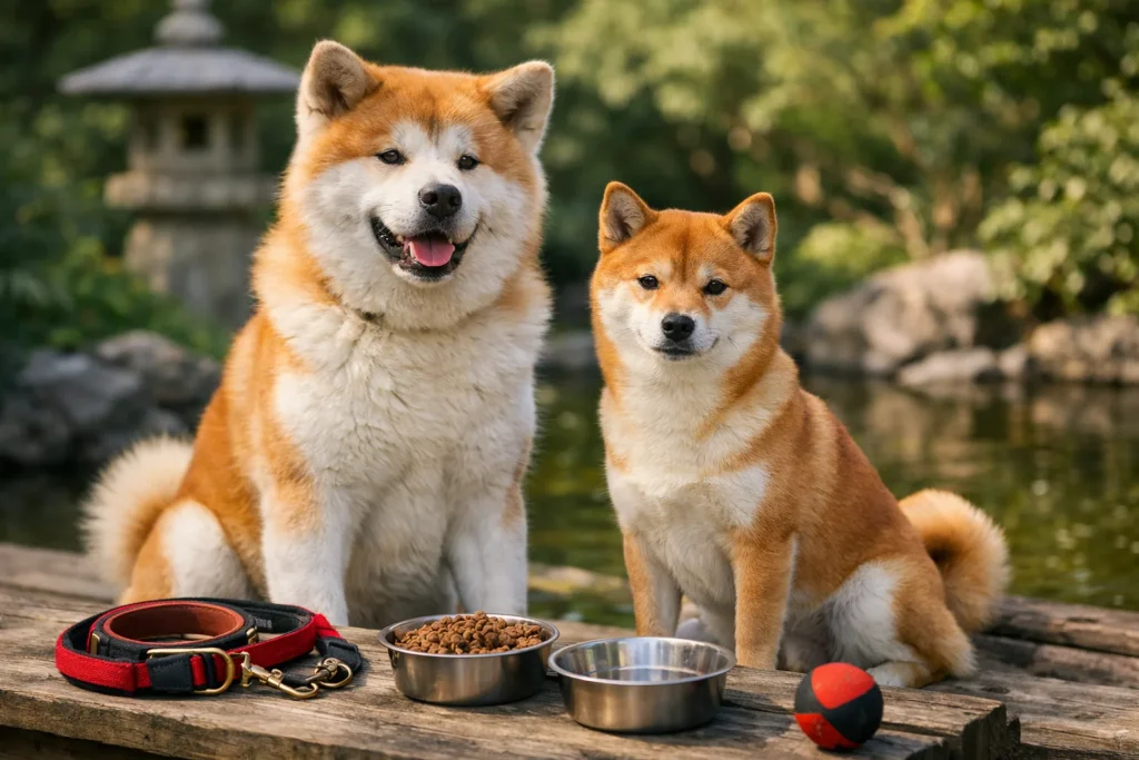 Akita ou Shiba : deux Japonais qui ne se ressemblent que sur la photo