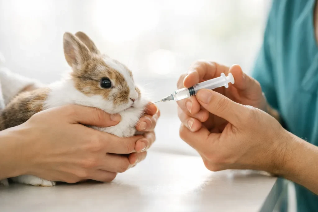 Le lapin nain vit dix ans : cage, litière, foin et vaccination